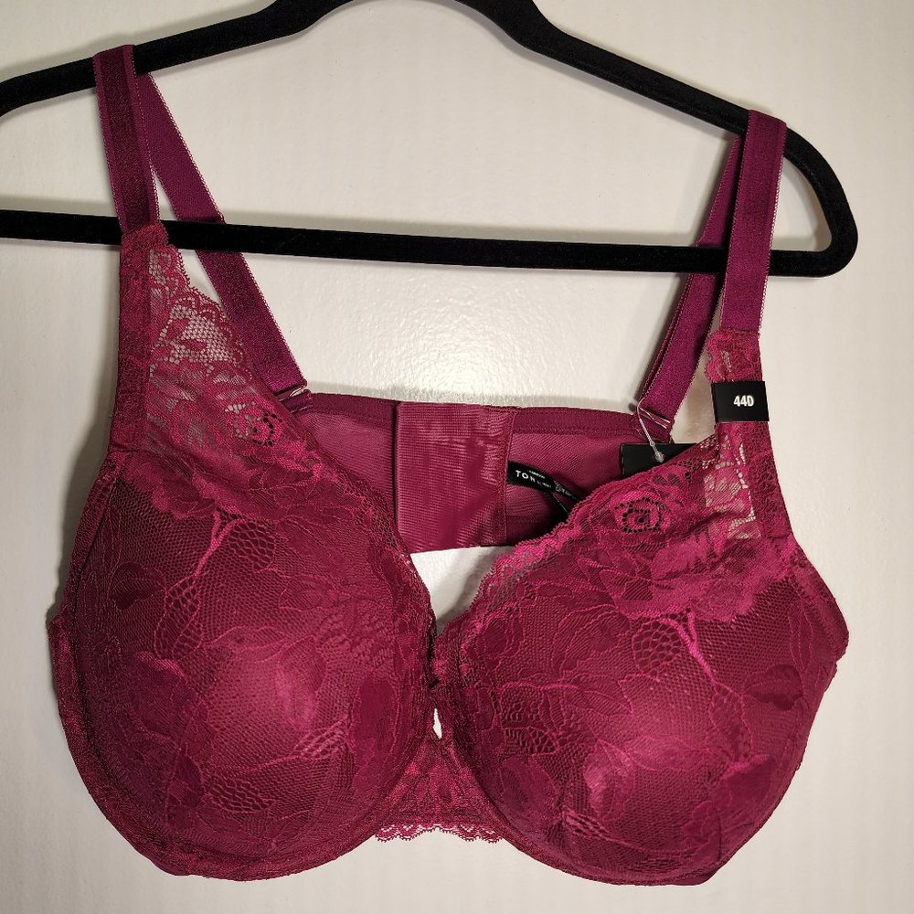 Torrid pink bra NWT size 44D